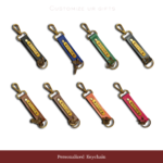 Personalized 2-Sided Keychain