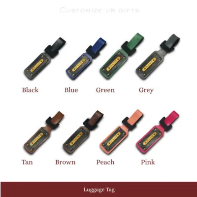 Personalized Luggage/Baggage Tag – (Pack of 2)