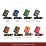 Passport Cover | Luggage Tag Combo