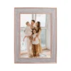 Gold Border Photo Frame Single 5 x 7 Inch